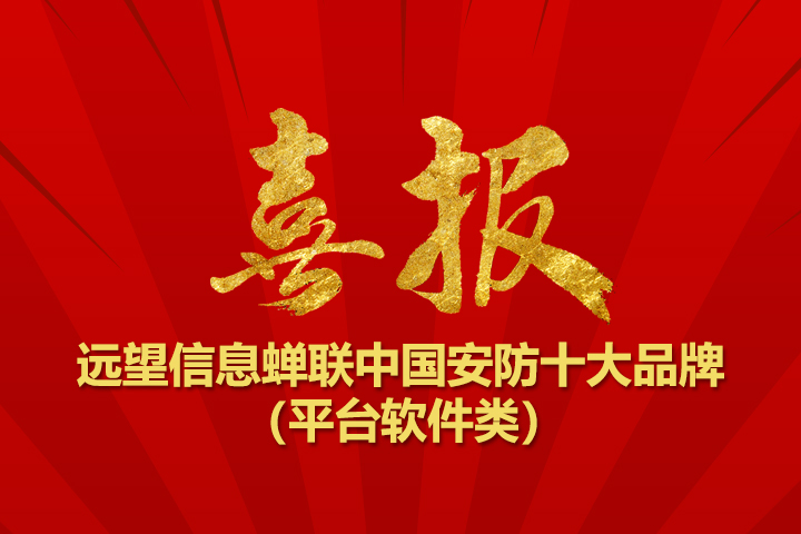 再獲殊榮！遠望信息蟬聯(lián)“中國安防十大品牌”